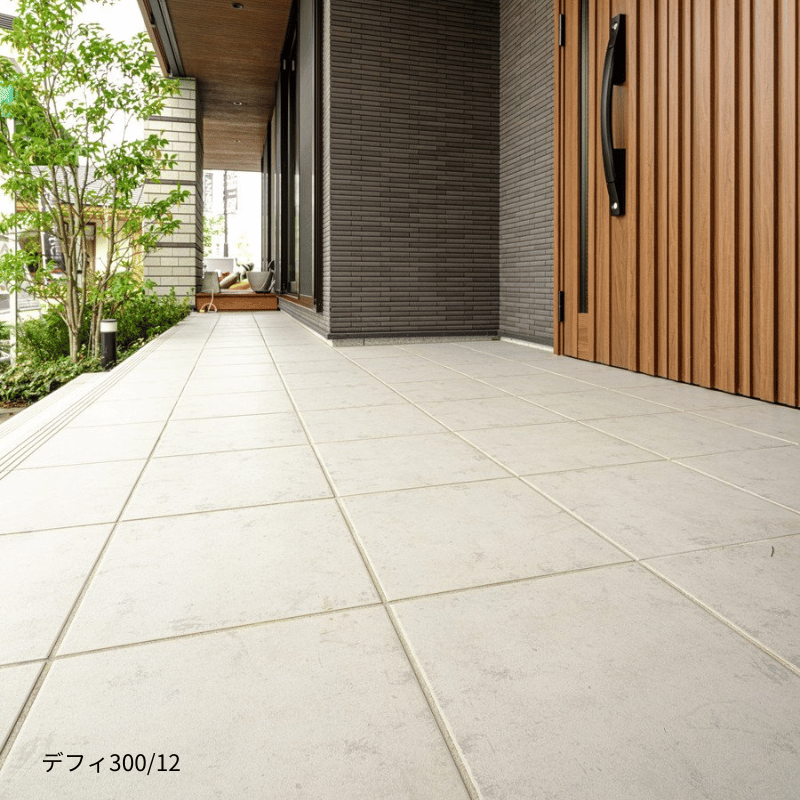 汚れ防止機能付き玄関タイル