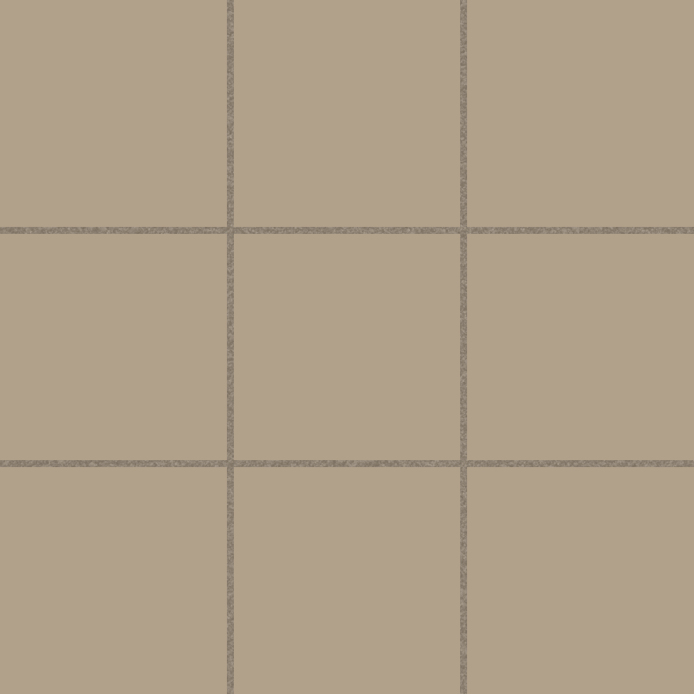 グレージュタイルとグレー目地