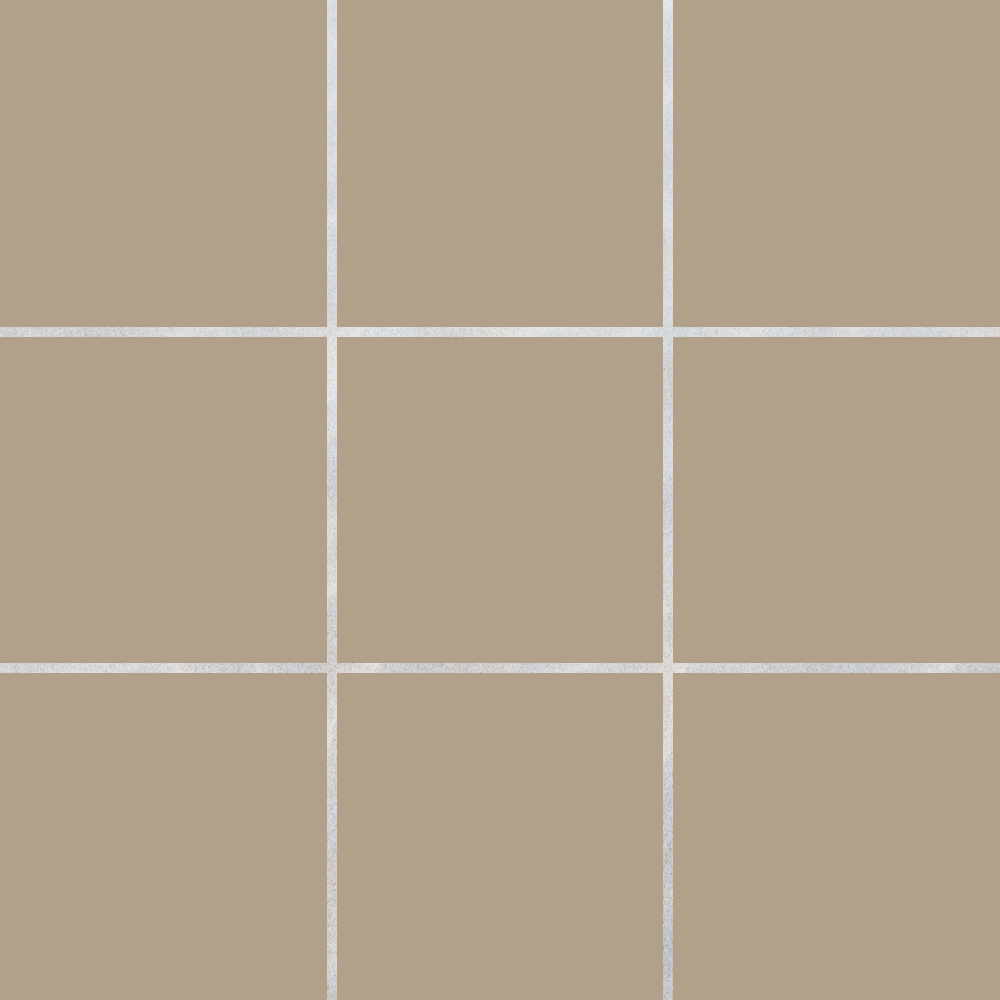 グレージュタイルと白目地