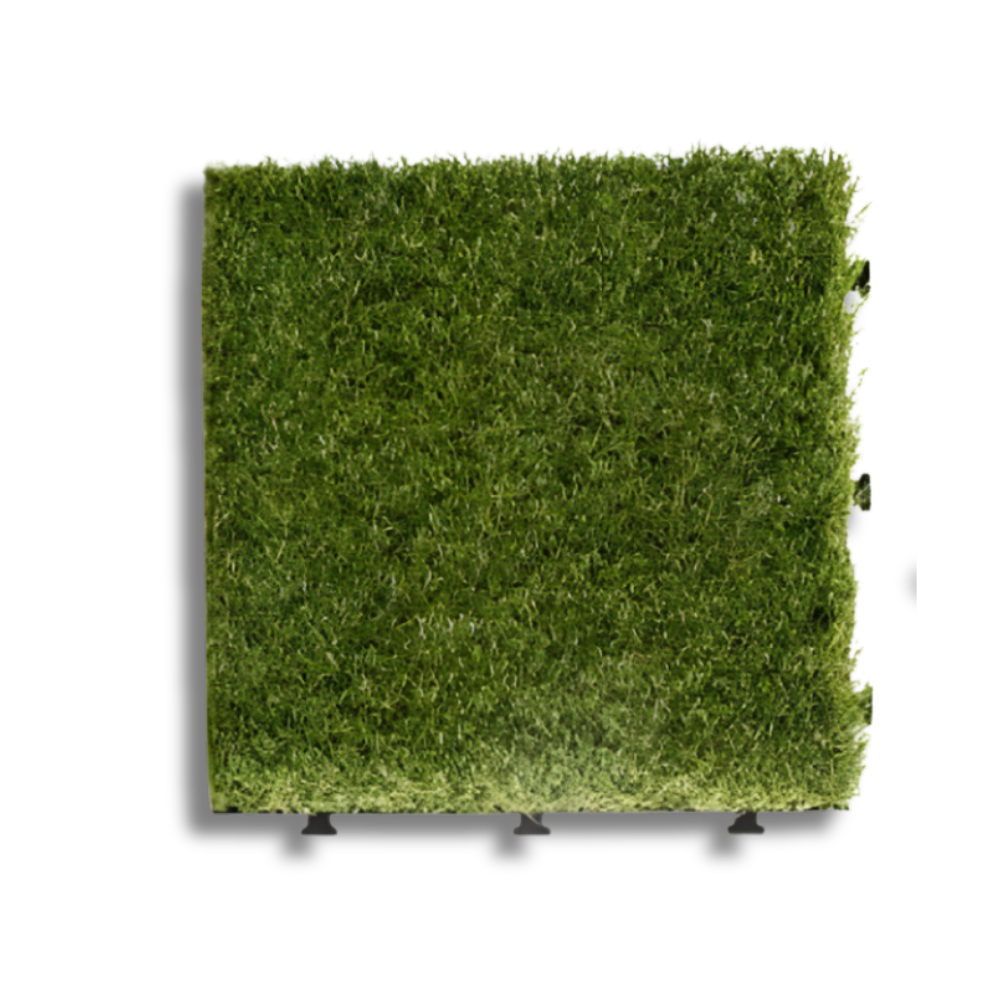 人工芝タイプのジョイントタイル