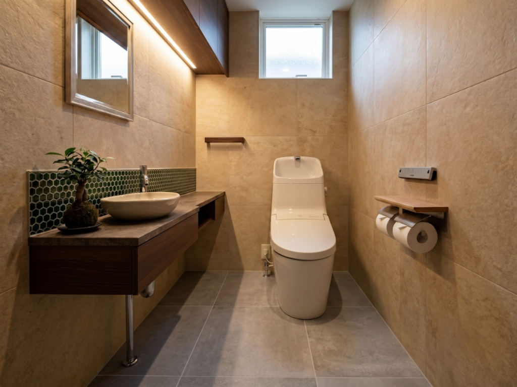 店舗のトイレ空間におすすめのタイル