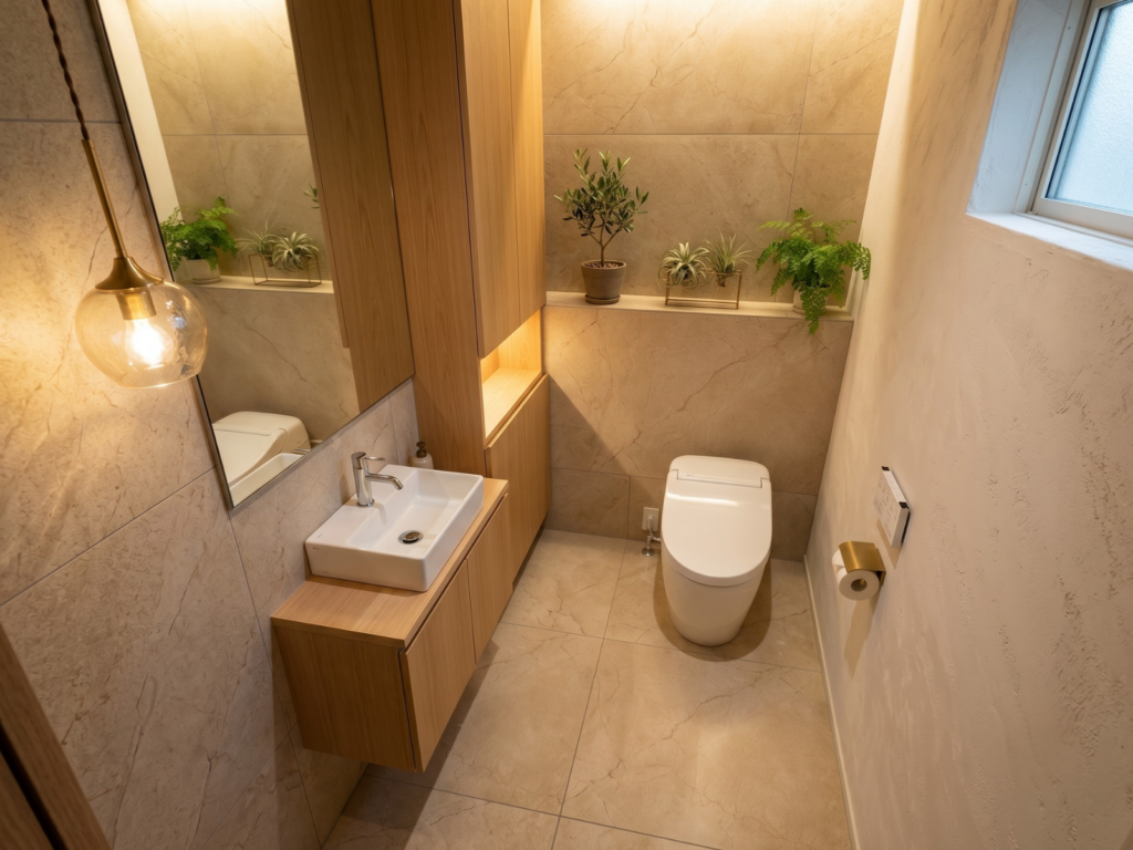 店舗のトイレ空間におすすめのタイル