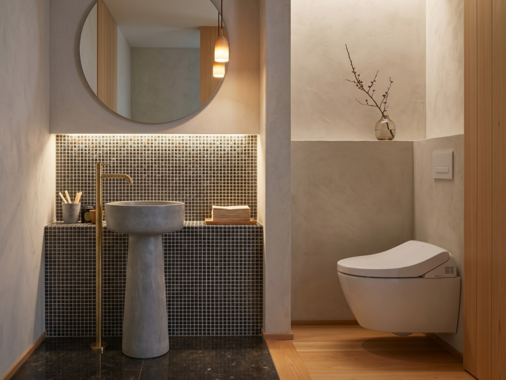 カフェやサロンにおすすめのトイレデザインアイデア