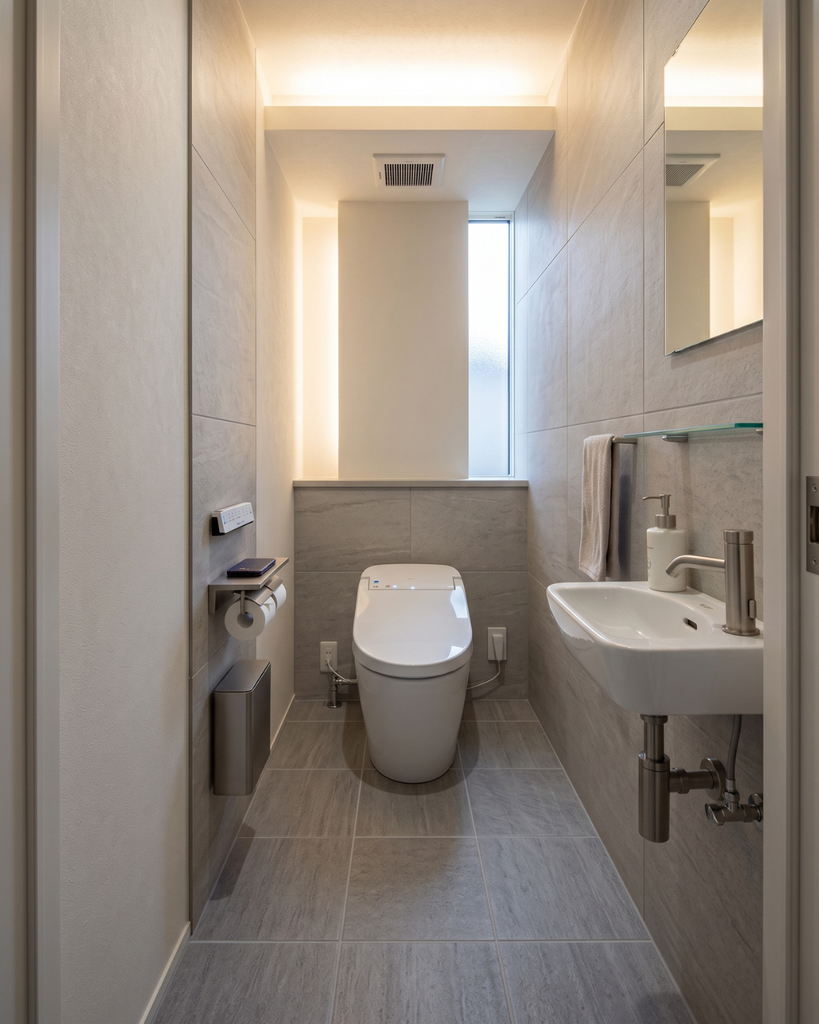 高級感あるトイレのデザイン