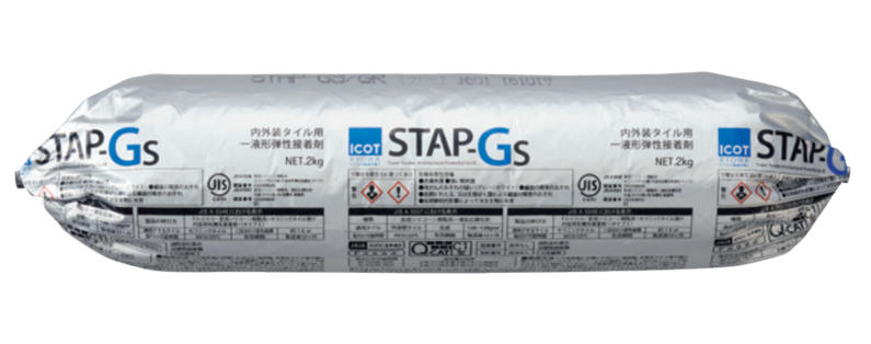 タイルガラスモザイク石材用接着剤セラスタップスタップジーエス